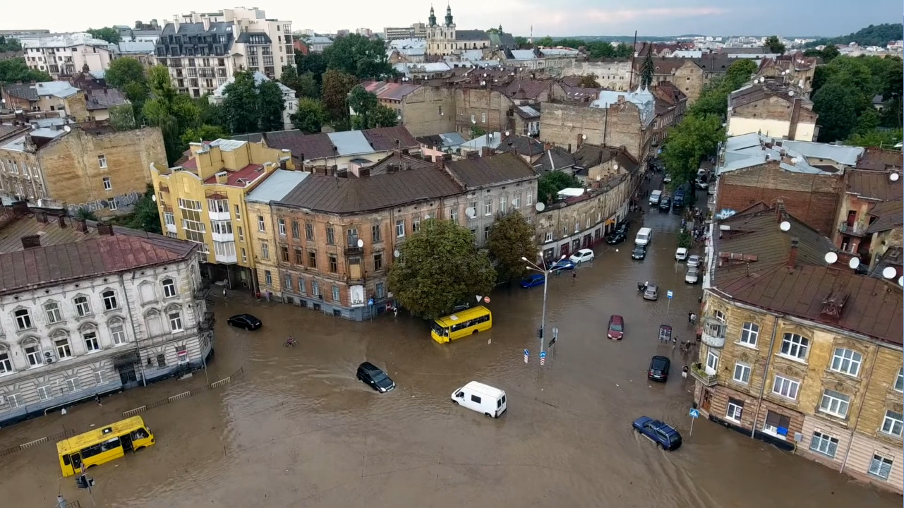 затопленный Львов