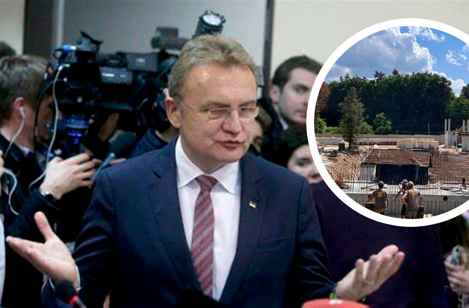 андрій садовий самовільна незаконна забуова